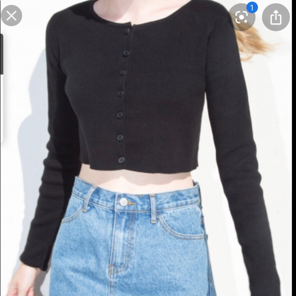 brandy melville athelia knit top